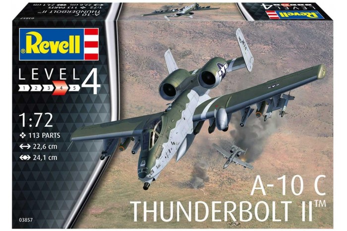 Plastic ModelKit letadlo 03857 - A-10C Thunderbolt II (1:72)
