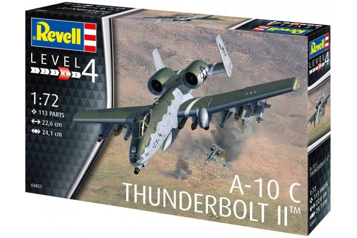 Plastic ModelKit letadlo 03857 - A-10C Thunderbolt II (1:72)