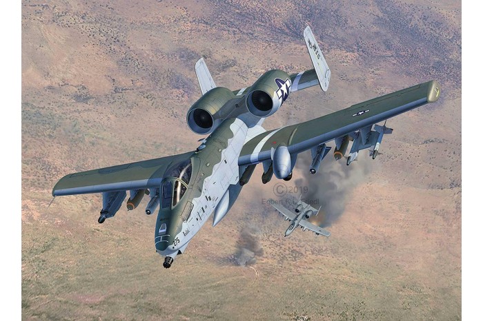 Plastic ModelKit letadlo 03857 - A-10C Thunderbolt II (1:72)