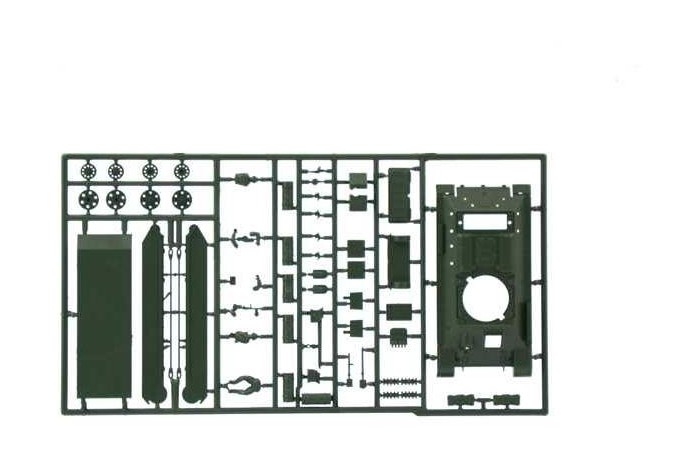 Model Kit tank 7078 - T-34/76 Model 1943 (1:72)