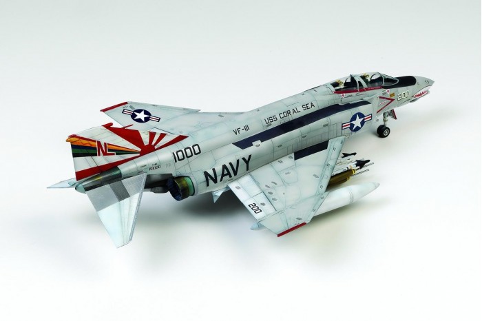 Model Kit letadlo 12232 - F-4B "VF-111 SUNDOWNERS" MCP (1:48)