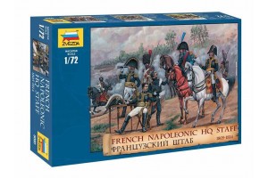 Model Kit figurky 8080 – FRENCH NAPOLEONIC HQ STAFF (1:72)