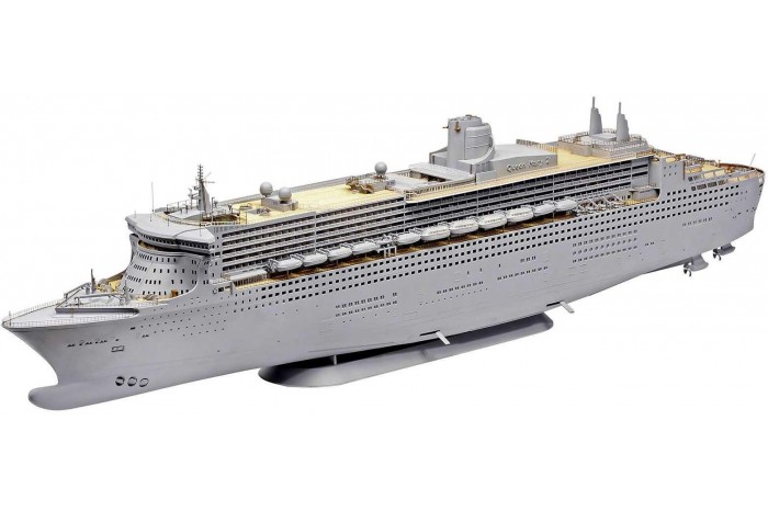 Plastic ModelKit loď Limited Edition 05199 - Queen Mary 2 (Platinum Edition) (1:400)