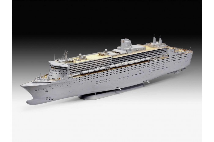 Plastic ModelKit loď Limited Edition 05199 - Queen Mary 2 (Platinum Edition) (1:400)