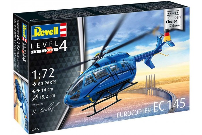 ModelSet vrtulník 63877 - Eurocopter EC 145 „Builder’s Choice“ (1:72)