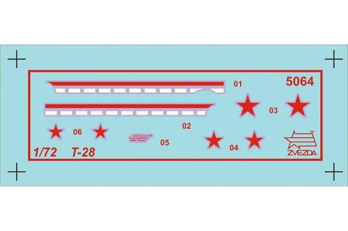 Model Kit tank 5064 - T-28 Soviet Tank (1:72)