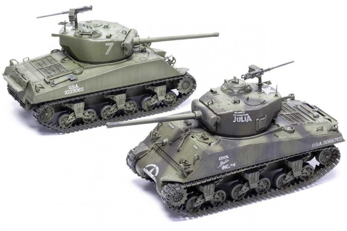 Classic Kit tank A1365 - M4A3(76)W SHERMAN (1:35)