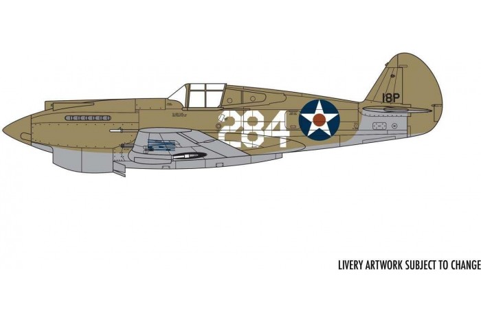 Classic Kit letadlo A01003B - Curtiss P-40B Warhawk (1:72)