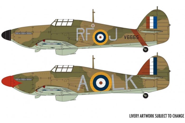 Classic Kit letadlo A05127A - Hawker Hurricane Mk.1 (1:48)
