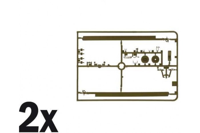 Model Kit vrtulník 2776 - H-34A Pirate /UH-34D U.S. Marines (1:48)