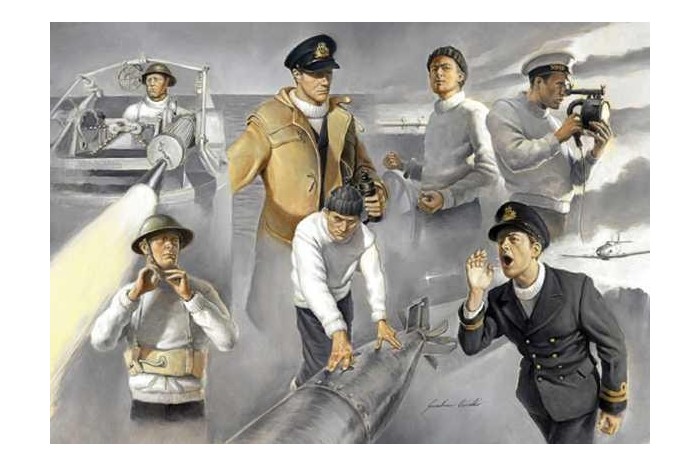 Model Kit loď 5624 - Vosper MTB 74 with crew (1:35)