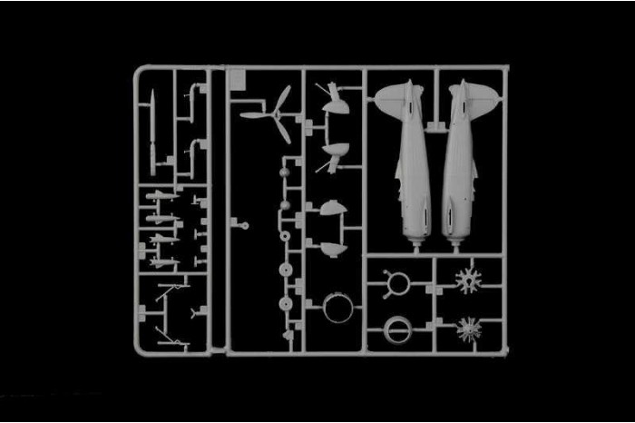 Model Kit letadlo 1437 - FIAT CR.42 Falco (1:72)