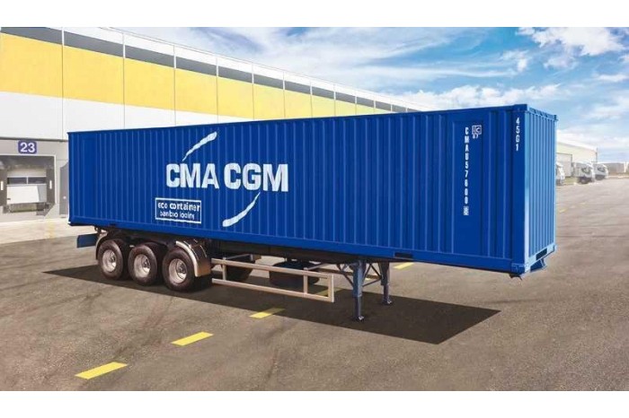 Model Kit truck 3951 - 40’ Container Trailer (1:24)