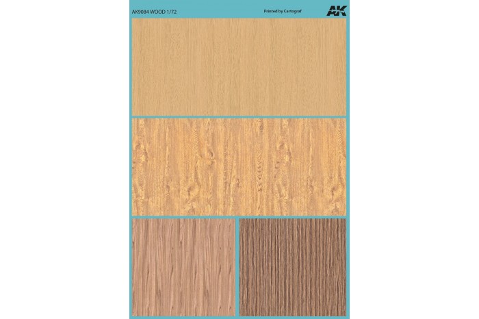 WOOD DECALS (1:72) - AK9084