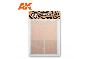 LIGHT WOOD DECAL (1:48, 1:35, 1:32) - AK9081