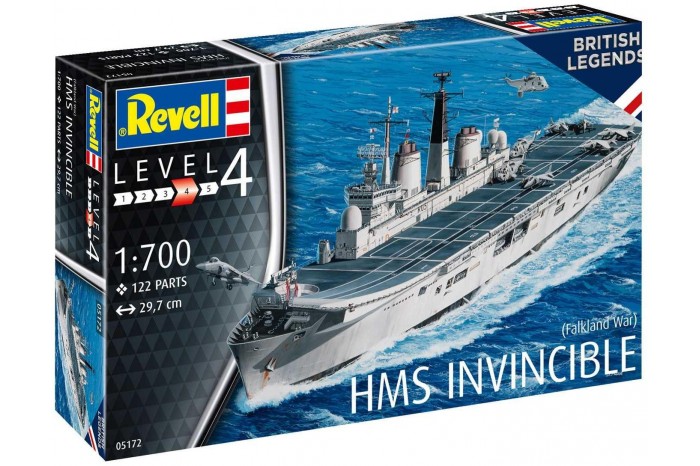 ModelSet loď 65172 - HMS Invincible (Falkland War) (1:700)