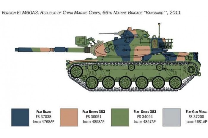 Model Kit tank 6582 - M60A3 (1:35)