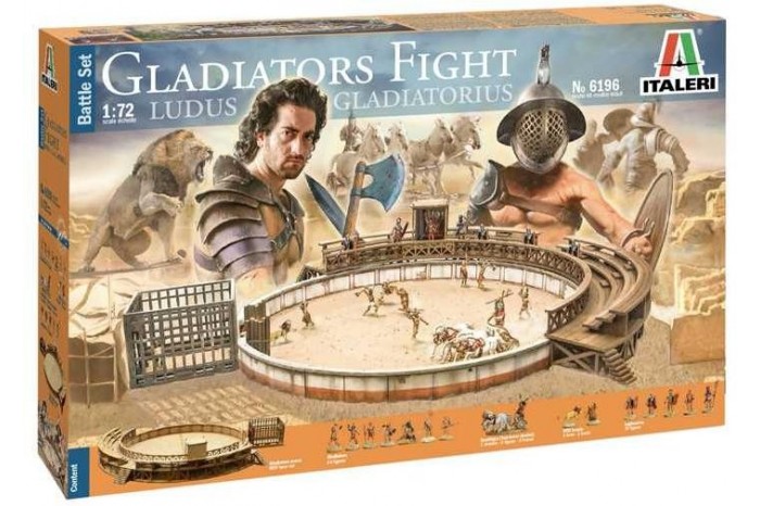 Model Kit diorama 6196 - Gladiators fight (1:72)