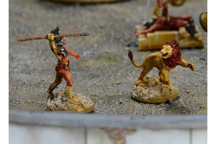 Model Kit diorama 6196 - Gladiators fight (1:72)