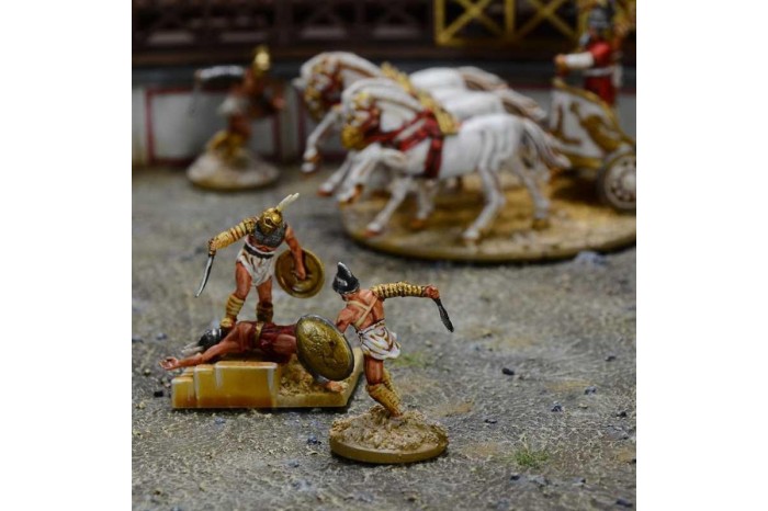 Model Kit diorama 6196 - Gladiators fight (1:72)