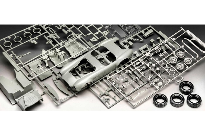 Plastic ModelKit auto 07669 - '62 Shelby Cobra 289 (1:25)