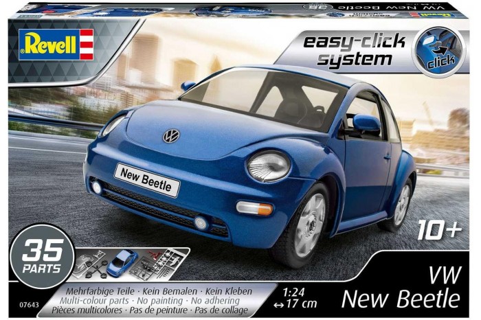 EasyClick ModelSet auto 67643 -  VW New Beetle (1:24)