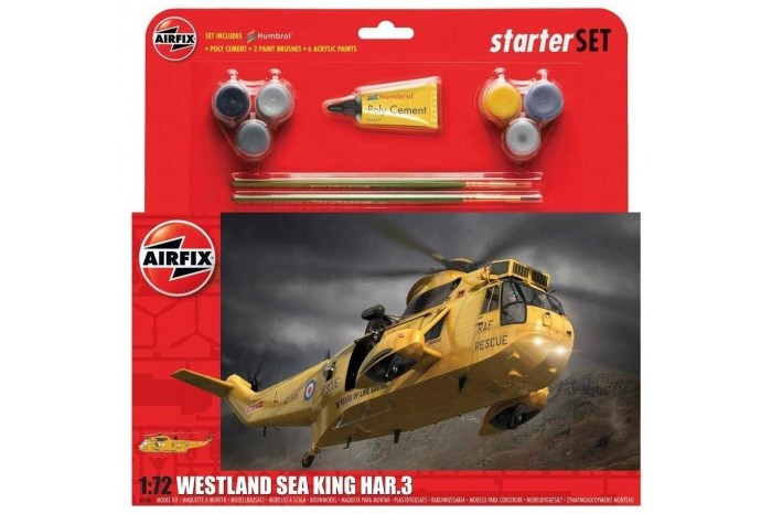 Starter Set vrtulník A55307A - Westland Sea King HAR.3 (1:72)