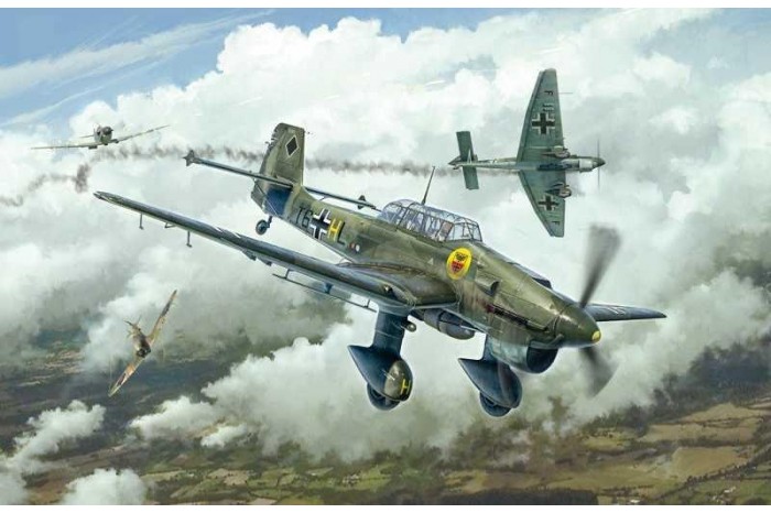 Model Kit letadlo 2807 - Ju-87B Stuka - Battle of Britain 80th Anniversary (1:48)