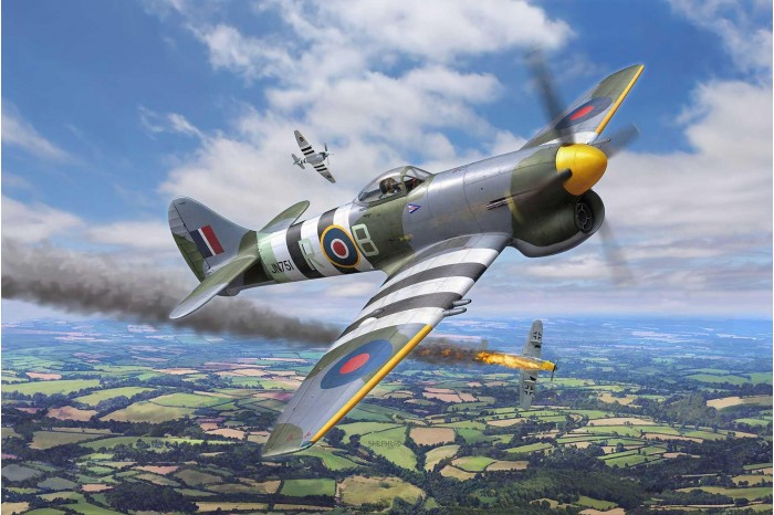 Plastic ModelKit letadlo 03851 - Hawker Tempest V (1:32)