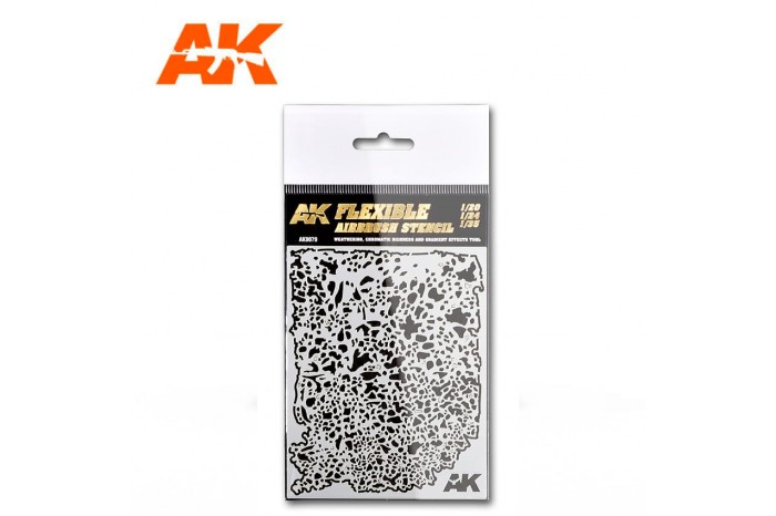 Airbrush šablona (1:20, 1:24, 1:35) - AK9079