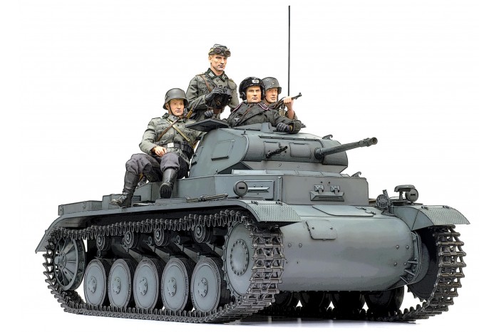 Model Kit tank 75025 - Pz.Kpfw II Ausf. B (1:6)