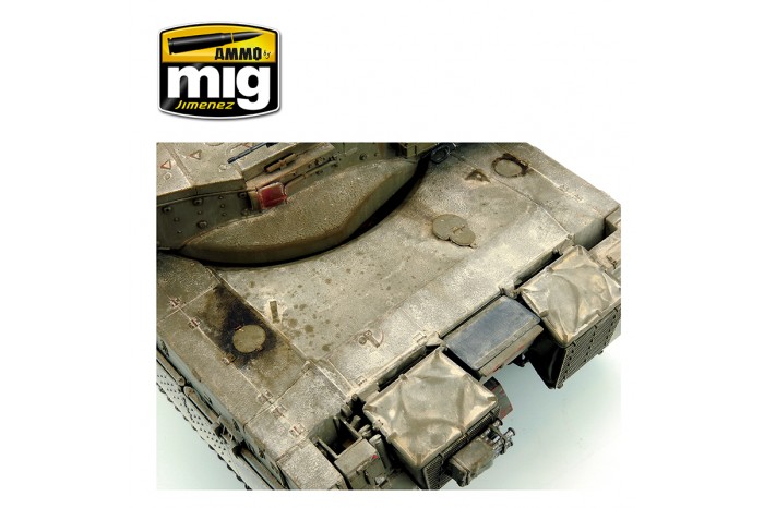 Protiskluzový nátěr  (ANTI-SLIP PASTE - BROWN COLOR FOR 1:35) - 2035