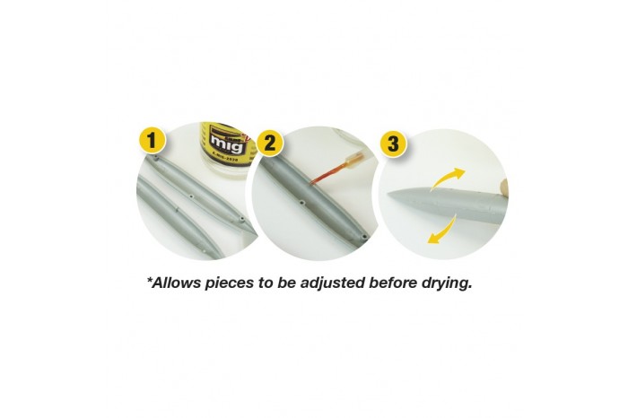 Lepidlo na plasty - pomalu schnoucí (MEDIUM DENSE CEMENT - SLOW DRY) - 2038