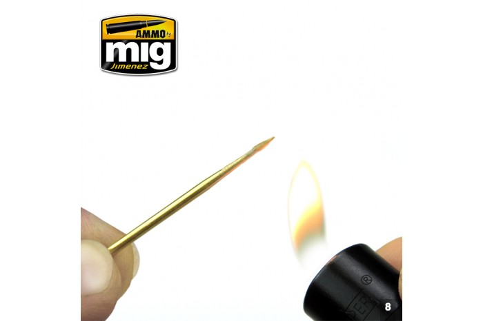 Mosazná párátka (BRASS TOOTHPICKS) - 8026