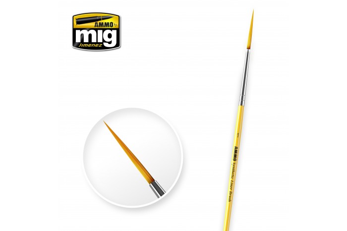 1 SYNTETIC LINER BRUSH - 8591