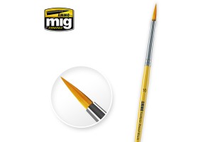 10 SYNTETIC ROUND BRUSH - 8617