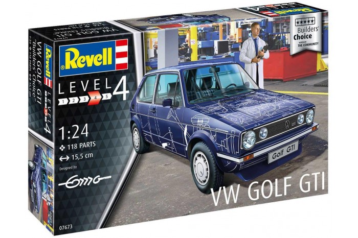 ModelSet auto 67673 - VW Golf Gti "Builders Choice" (1:24)