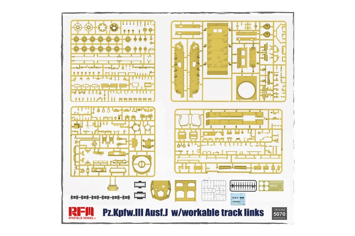 Pz.Kpfw.III Ausf.J (1:35) - 5070
