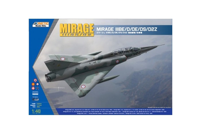 Mirage IIID/DS (1:48) - 48054