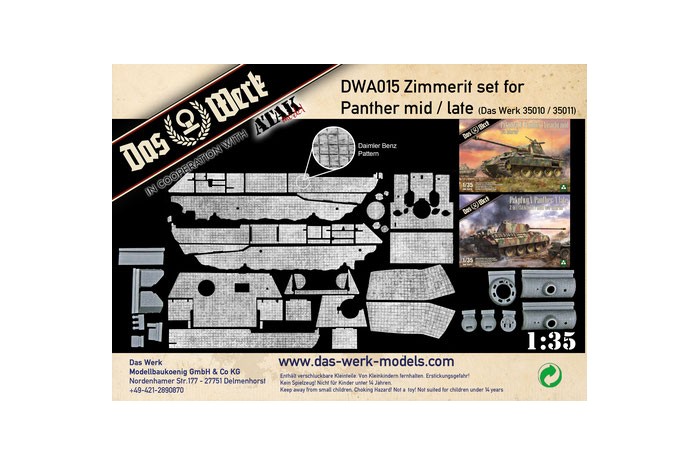 Panther Ausf.A late 2in1 (1:35) - 35011