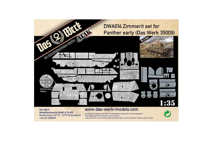 Panther Ausf.A early (1:35) - 35009