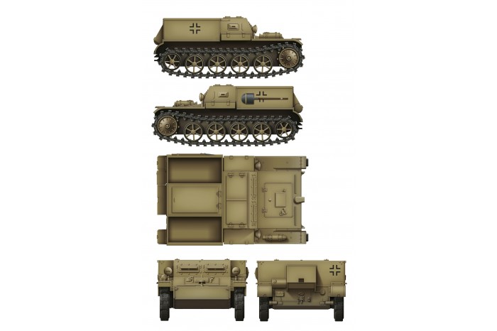 Gepanzerter Munitionsschlepper VK3.02 (1:35) - 35016