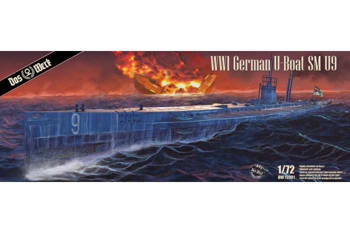 U-Boat SM U-9 (1:72) - 72001