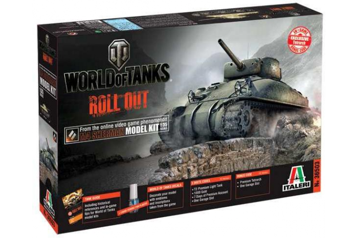 Model Kit World of Tanks 36503 - M4 SHERMAN (1:35)