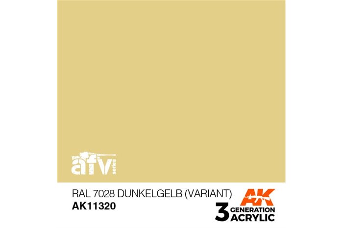 320: RAL 7028 Dunkelgelb (Variant) (17ml) - acryl