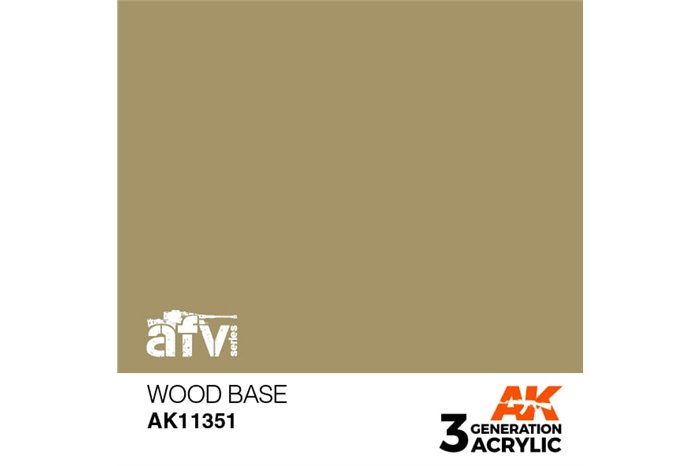 351: Wood Base (17ml) - acryl