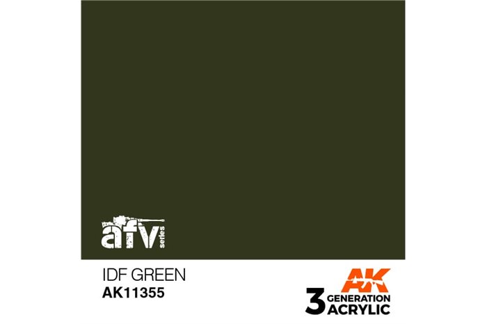 355: IDF Green (17ml) - acryl