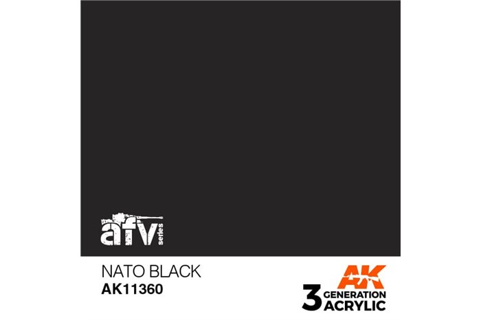 360: Nato Black (17ml) - acryl