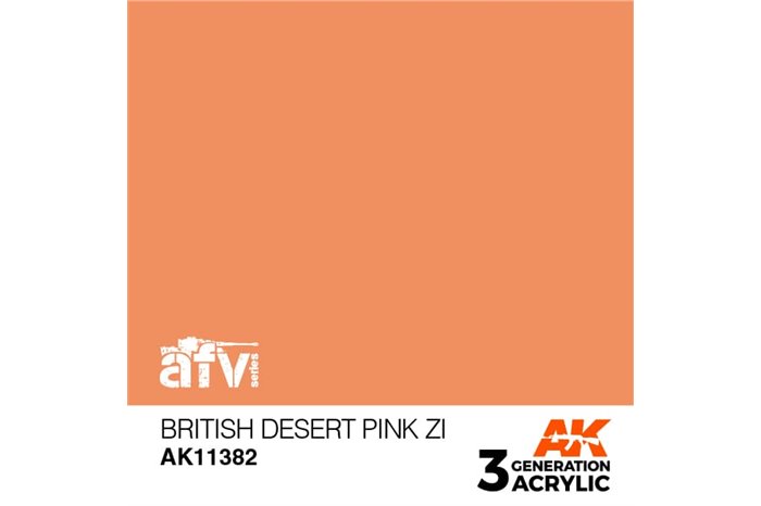 382: British Desert Pink ZI (17ml) - acryl