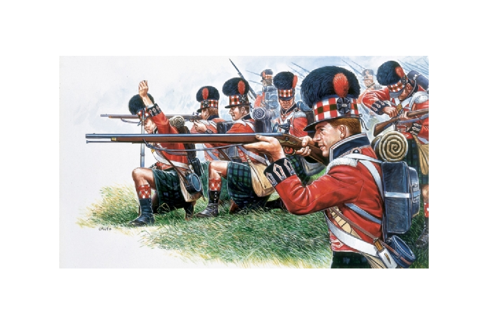 NAPOLEON WARS: HIGHLANDER INFANTRY (1815) (1:72) - 6004